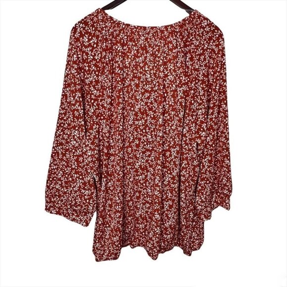 𝅺Size 3x Reitman’s Boho Blouse - Picture 6 of 7